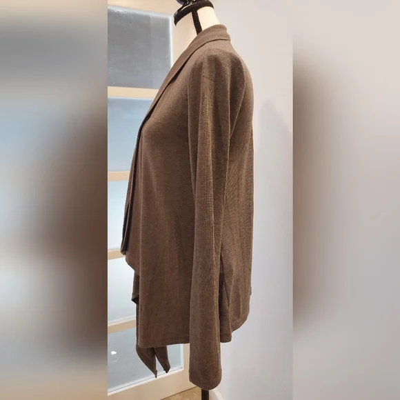Forever 21 Brown Draped Cardigan - Picture 2 of 6
